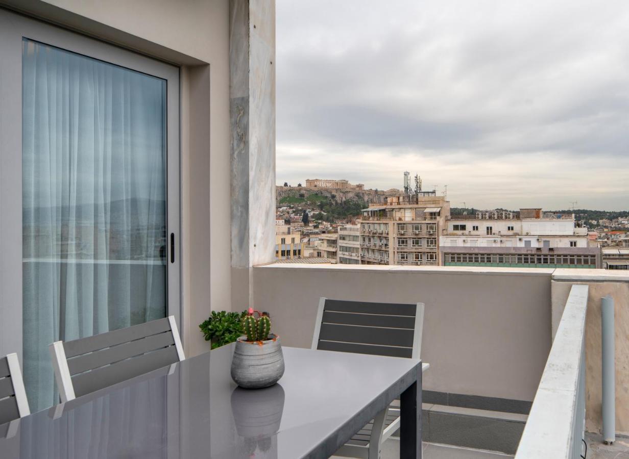 Central Athens Loft Bagian luar foto