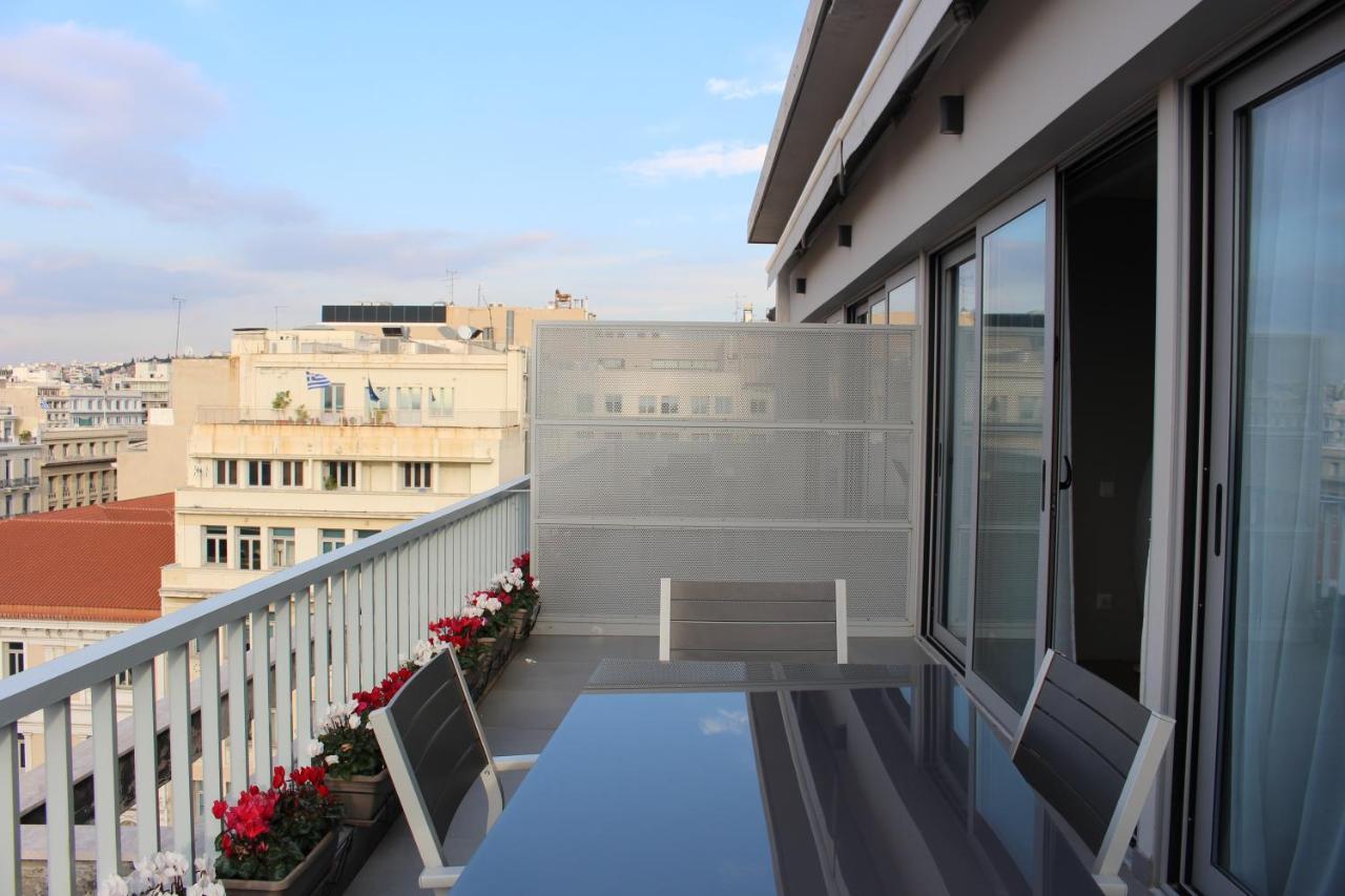 Central Athens Loft Bagian luar foto